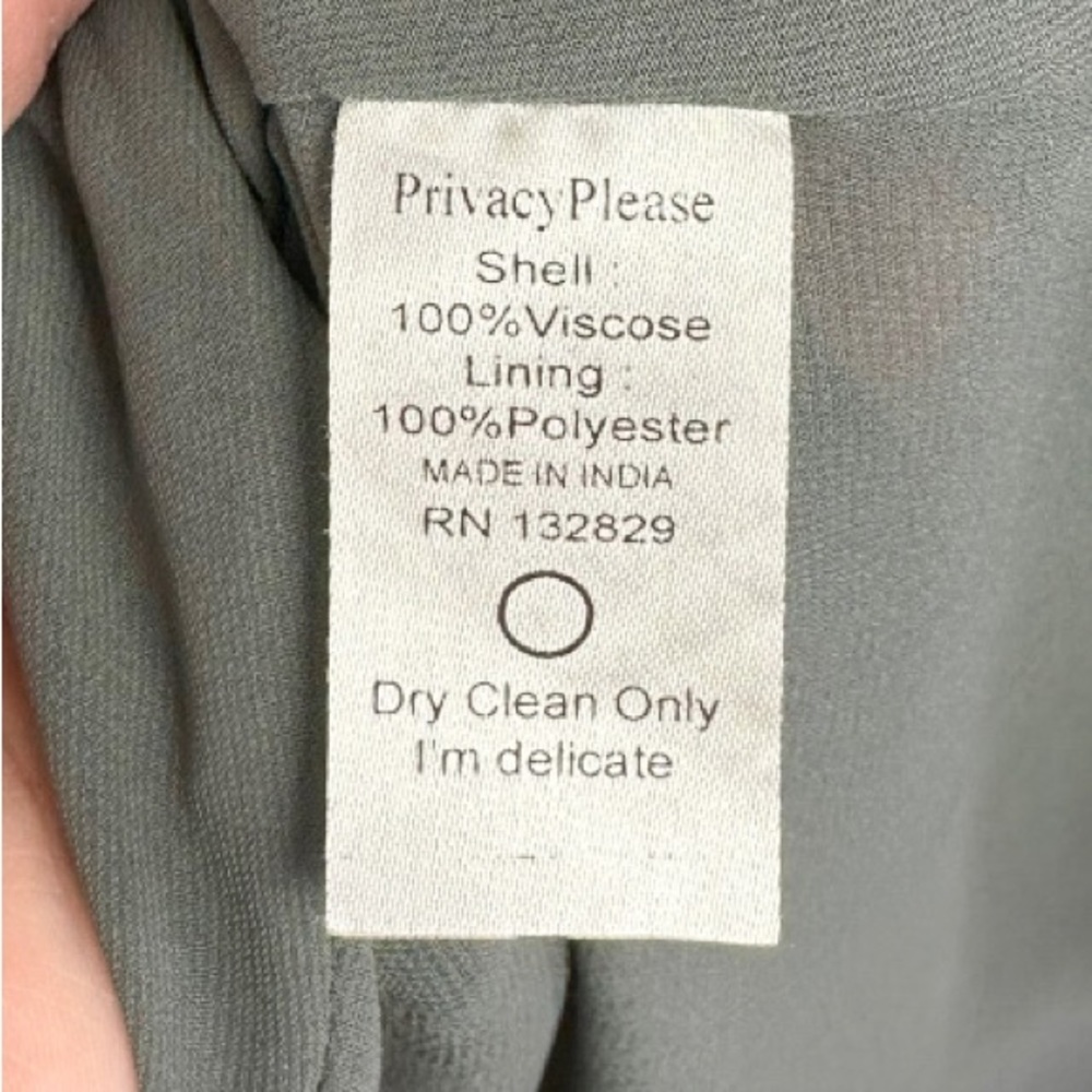 Privacy Please Fillmore Wrap Maxi Dress Size Small - Picture 10 of 10
